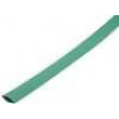 Heat shrink sleeve glueless 2: 1 6.4mm L: 1m green polyolefine