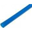 Teplem smrštitelná trubička 9,5mm L:1m 2:1 modrá