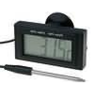 Panelové měřidlo LCD 3,5místný 19 mm -50-.300°C kabel 1m