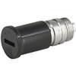 Adaptér válcové pojistky 5x20mm 16A UL94V-0 -40÷85°C 500VAC