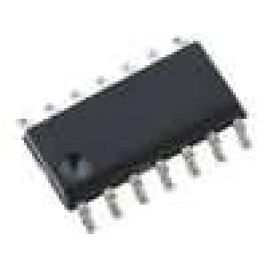 SN74LV14AD IC číslicový NOT Schmitt trigger, inverter 6 kanálů Vstupy:1