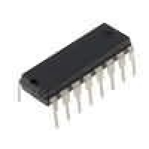 4555 IC číslicový binary decoder 2 kanály CMOS DIP16