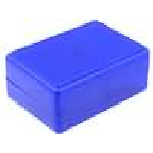 Krabička univerzální X:59mm Y:84mm Z:37mm ABS modrá
