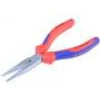 Pliers half-rounded nose 160mm