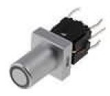 Mikrospínač 1-polohové SPST-NO 0,05A/12VDC THT LED 1,6N 18mm