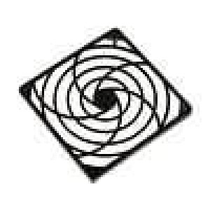 Mřížka 80x80mm Mat plast Upevnění zacvaknutí A:80mm E:4mm