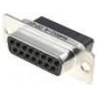 D-Sub PIN: 15 zásuvka na kabel Provedení: bez kontaktů B: 7,9mm
