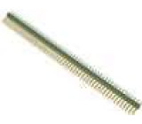 Kolíková lišta kolíkové vidlice PIN:100 přímý 2,54mm THT