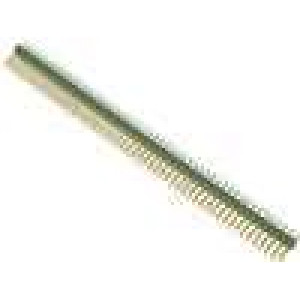 Kolíková lišta kolíkové vidlice PIN:100 přímý 2,54mm THT