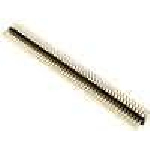 Kolíková lišta kolíkové vidlice PIN:100 úhlové 90° 2,54mm