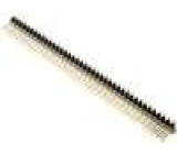 Kolíková lišta kolíkové vidlice PIN:80 svislý 2,54mm SMT