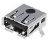 Zásuvka USB A na PCB THT PIN:4 úhlové 90°