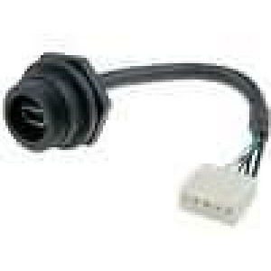Kabel USB mini Buccaneer USB B mini zásuvka,vidlice 5pin