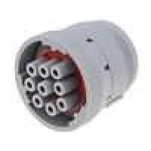 Konektor vodič-vodič AHD zástrčka zásuvka 9 PIN na kabel