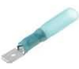 Konektor plochý 6,3mm 0,8mm kolík 1,5-2,5mm2 krimpovací