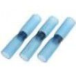 Sada samopájecích spojovacích trubiček 1,5-2,5mm2 modrá 3ks