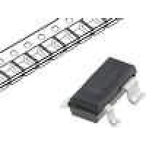BCR401R Driver LED controller 10mA 16V Kanály:1 SOT143R