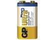 Alkalická baterie GP Ultra Plus 9V (6LF22)