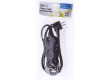 Prodlužovací kabel – 3 zásuvky, 1,5m, černý