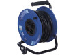 PVC prodlužovací kabel na bubnu - 4 zásuvky 25m SCHUKO 2,5mm