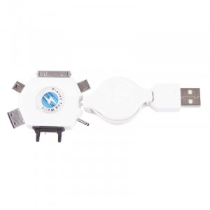 Kabel USB 2.0 A/M - MULTI/M 0,8m