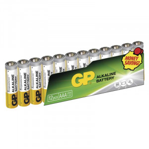Alkalická baterie GP Alkaline LR03 (AAA) fólie
