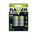 Alkalická baterie RAVER C (LR14)