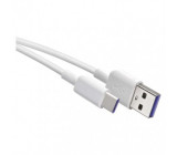USB kabel 2.0 A/M - C/M 1,5m, bílá