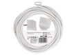 Prodlužovací kabel – spojka, 10m, bílý