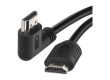 HDMI 2.0 high speed kabel A vidlice - A vidlice 90° 1,5 m