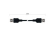 USB kabel 2.0 A vidlice – A vidlice 2m