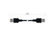USB kabel 2.0 A vidlice – A vidlice 2m