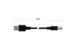 USB kabel 2.0 A vidlice – B vidlice 2m