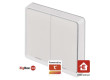 GoSmart Přenosný ovladač scén IP-2002ZW, ZigBee 3.0, 2-tlačítkový