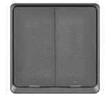 GoSmart Přenosný ovladač scén IP-2002ZB, ZigBee 3.0, 2-tlačítkový