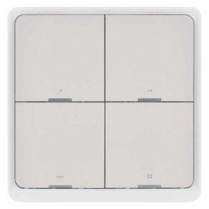 GoSmart Přenosný ovladač scén IP-2004ZW, ZigBee 3.0, 4-tlačítkový