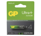 Alkalická baterie GP Ultra Plus AAA (LR03)