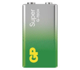 Alkalická baterie GP Super 9V (6LR61)