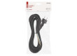 Flexo šňůra guma/neopren 3×1,5mm2, 5m, černá