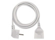 Prodlužovací kabel 1,4 m / 1 zásuvka / bílý / PVC / 1 mm2