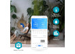 Monitor kvality ovzduší SmartLife | Wi-Fi | Včetně displeje | Oxid uhličitý (CO2) / Teplota / Vlhkost | Android™ / IOS | Bílá / Černá