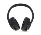 Bezdrátová sluchátka Over-Ear | Maximální doba přehrávání na baterie: 28 hod | Vestavěný mikrofon | Ovládání stiskem | Hybrid (ENC + ANC) | Podpora hlasového ovládání | Ovládání Hlasitosti | Černá