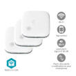 SmartLife Detektor Kouře | Wi-Fi | Napájení z baterie | Životnost snímače: 10 Rok | EN 14604 | Max. životnost baterie: 24 Měsíce | 85 dB | Bílá | 3 kusů