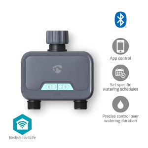 Řízení Spotřeby Vody SmartLife | Bluetooth® | Napájení z baterie | IP54 | Maximální tlak vody: 8 Bar | Android™ / IOS