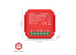 SmartLife Spínač | Zigbee 3.0 | 2.5 W | Připojení terminálu | Aplikace ke stažení pro: Android™ / IOS