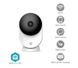 SmartLife Vnitřní Kamera | Wi-Fi | 3MP Full HD 1296p | Cloudové Úložiště (volitelně) / microSD (není součástí dodávky) / Onvif | Se snímačem pohybu | Noční vidění | Bílá