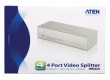 Video-Splitter VGA, 4 porty