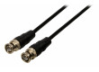 BNC kabel s konektory BNC zástrčka –BNC zástrčka 5,00 m, černý