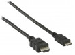 High Speed HDMI Kabel s Ethernetem HDMI Konektor - HDMI Mini Konektor 1.00 m Černá