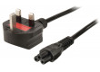 Napájecí kabel se zástrčkou UK a konektorem IEC-320-C5, délka 2 m, černý